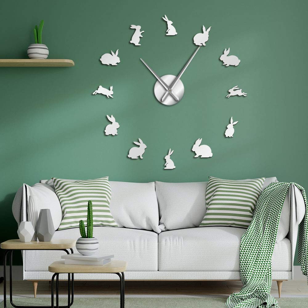 Miroir mural lapin sans cadre pour sécuriser et illuminer la chambre de votre enfant