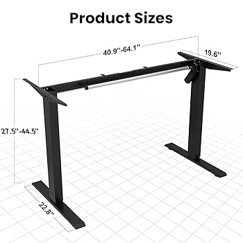 Amazon.com: ESpefy Standing Desk Legs- Electric Stand up