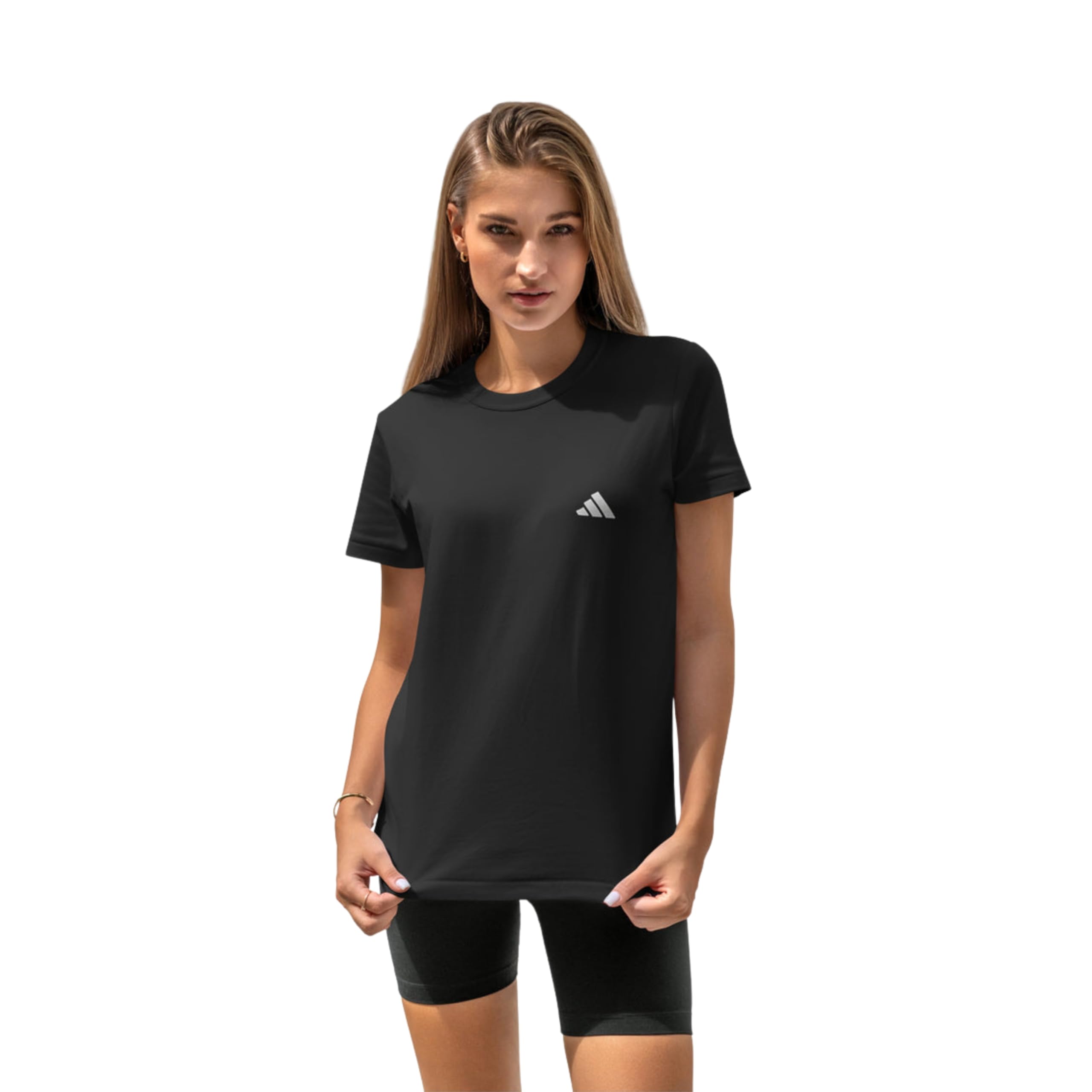 adidas Women's Solid Regular Fit T-Shirt-picture-25