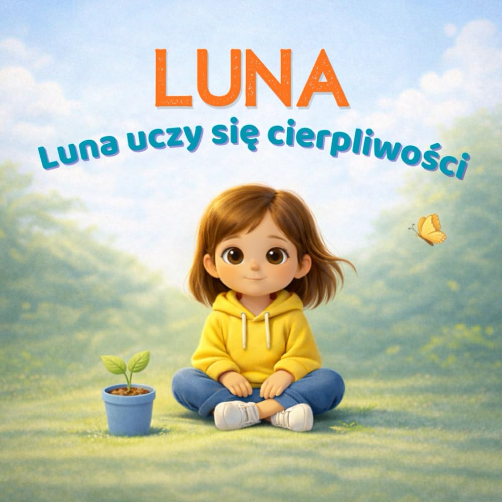 Luna uczy się cierpliwości: Opowieść o czekaniu, oddechu i byciu tu i teraz