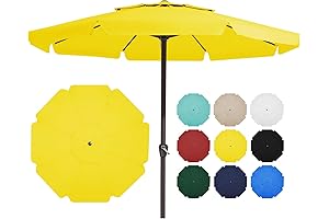 Enormous 12-Foot Patio Umbrella for Expansive Outdoor Shade