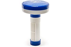Hot Tub Spa Floater for 1" Bromine/Chlorine Disinfection Tablets - Adjustable Feeder & Dispenser