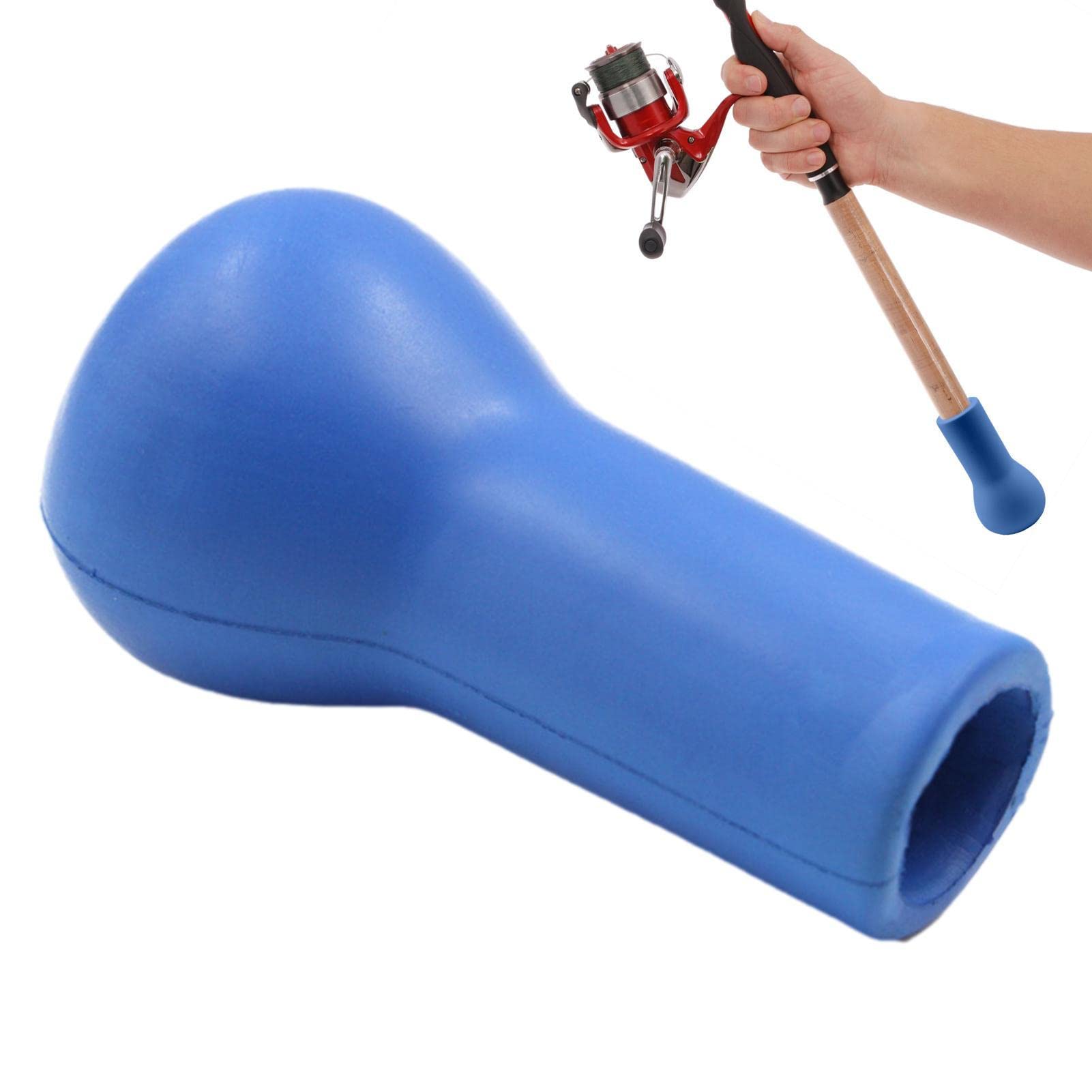 Cojín de Barra a Tope - Culata para caña de Pescar - Cojines para glúteos de caña, Soporte de pie para cinturón de Pesca, Soporte esférico para caña de Pescar, Parte Superior del Vientre
