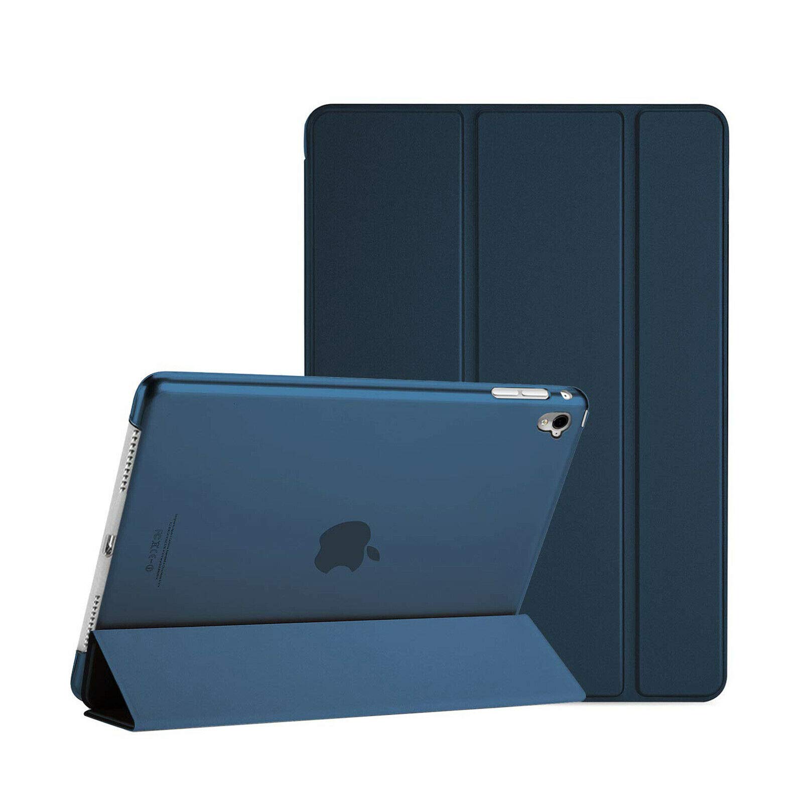 Ntech Smart Magnetic Case Stand Cover with Automatic Wake/Sleep For iPad Air (1st Generation) 2013 A1474/A1475/A1476, Navy Blue