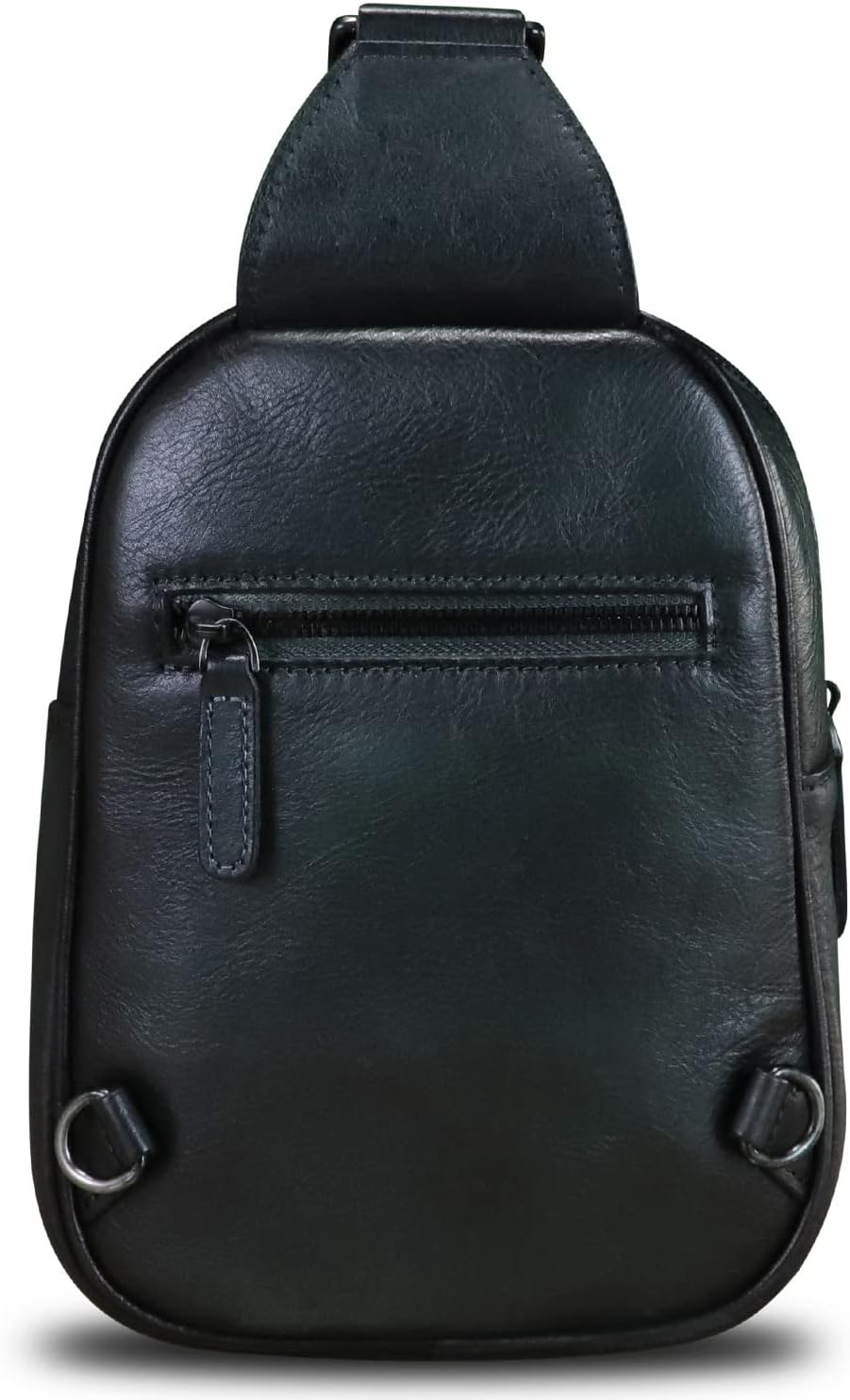 LRTO Genuine Leather Small Sling Bag for Women and Men Crossbody Bag Chest Bag Sling Backpack Purses for Hiking Sports Travel - Image 3