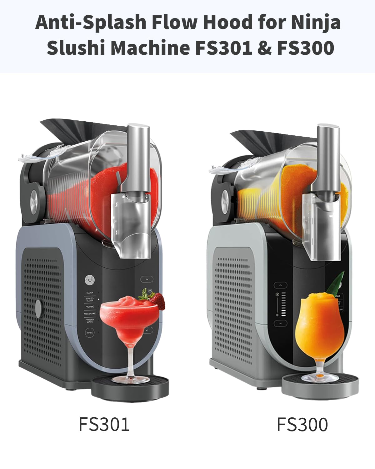 Snapklik.com : Anti-Splash Flow Hood For Ninja Slushi Machine FS301 ...