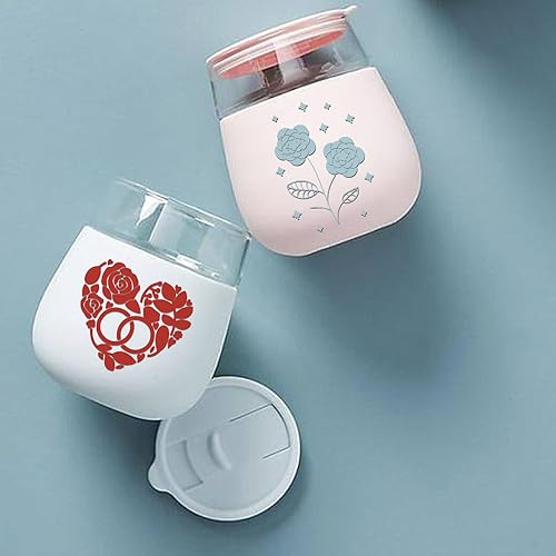 Miniatura 7 de guangyintong Vinilo permanente  Rollo de vinilo adhesivo de 12 pulgadas x 20 pies para todas las máquinas de corte, vinilo permanente para crear