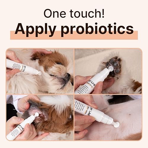 Miniatura 5 de BYLAB Cuidado de la piel Perro mascota Enfermedad de la piel kucing Crema de ungüento sensible, blanco