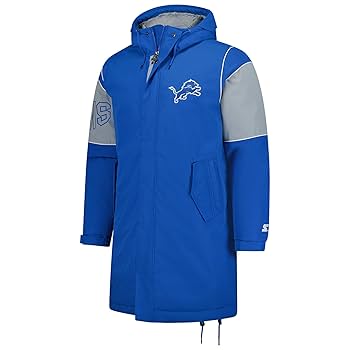 Amazon.com : Starter Men's Blue Detroit Lions Dynasty