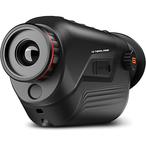 GOYOJO G215 Thermal Imaging Monocular for Hunting, 256x192 (50Hz) Infrared Night Vision Telescope, 15mm Focal Lens Thermal Scopes for Outdoor Night Vision Camera Telescope