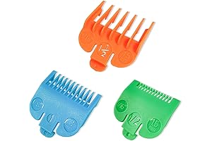 Wahl Designer Clipper Guards: 1/16, 1/8, 3/16-Inch