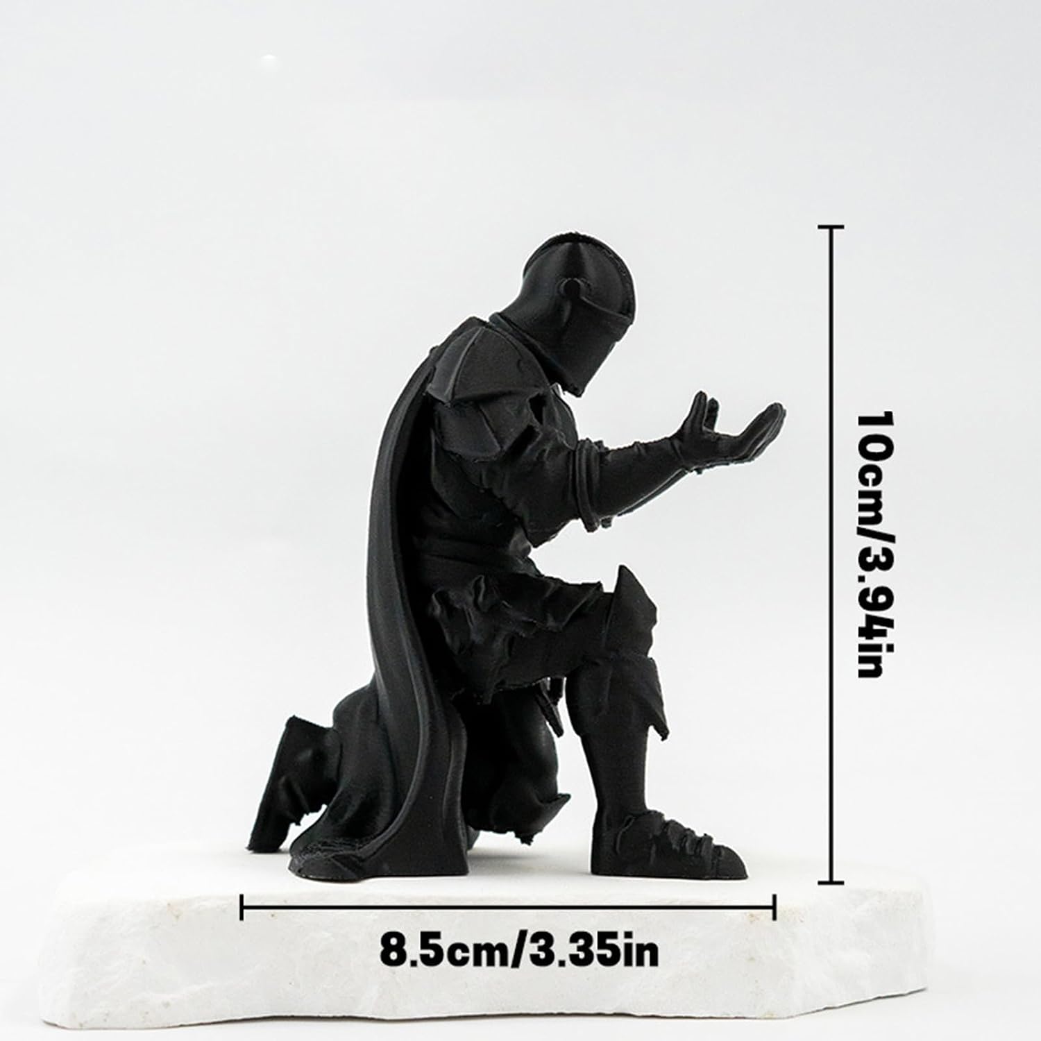 3D Printed Warrior Pen Holder | Unique Desk Organizer with Phone Stand Eyeglasses Holder | Creative Accessories for Gaming Desk Decor Gift image 3