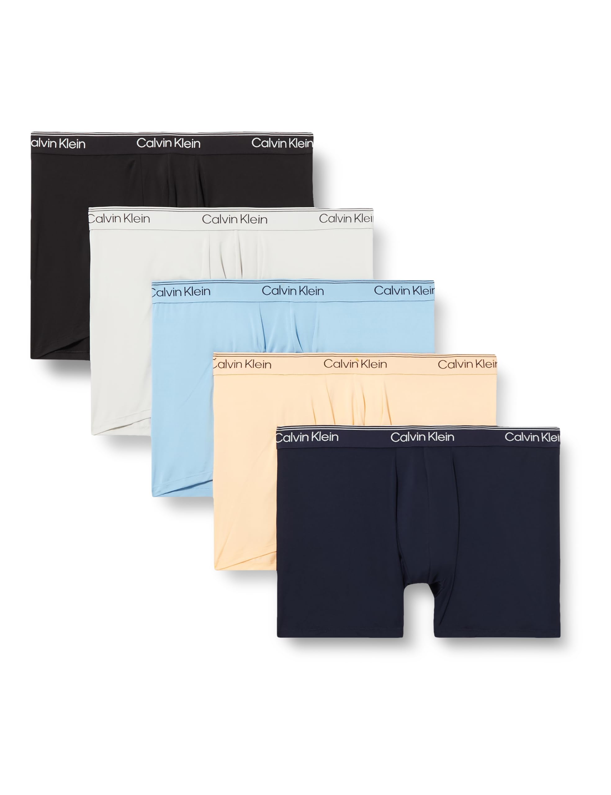 Calvin Klein Boxer Brief 5pk Lv00nb4413 Boxer Corti Uomo