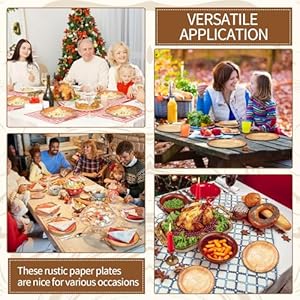 Tioncy 150 Pieces 100 Pieces Wood Grain Paper Plates 7" 9" Rustic Wood Slice Plate Farmhouse Round Disposable Dinner dish for Woodland Baby Shower Lumberjack Birthday Party Supplies Tioncy 150 Pieces 100 Pieces Wood Grain Paper Plates 7 9 Rustic Wood Slice Plate Farmhouse Round Disposable Dinner dish for Woodland Baby Shower Lumberjack Birthday Party Supplies