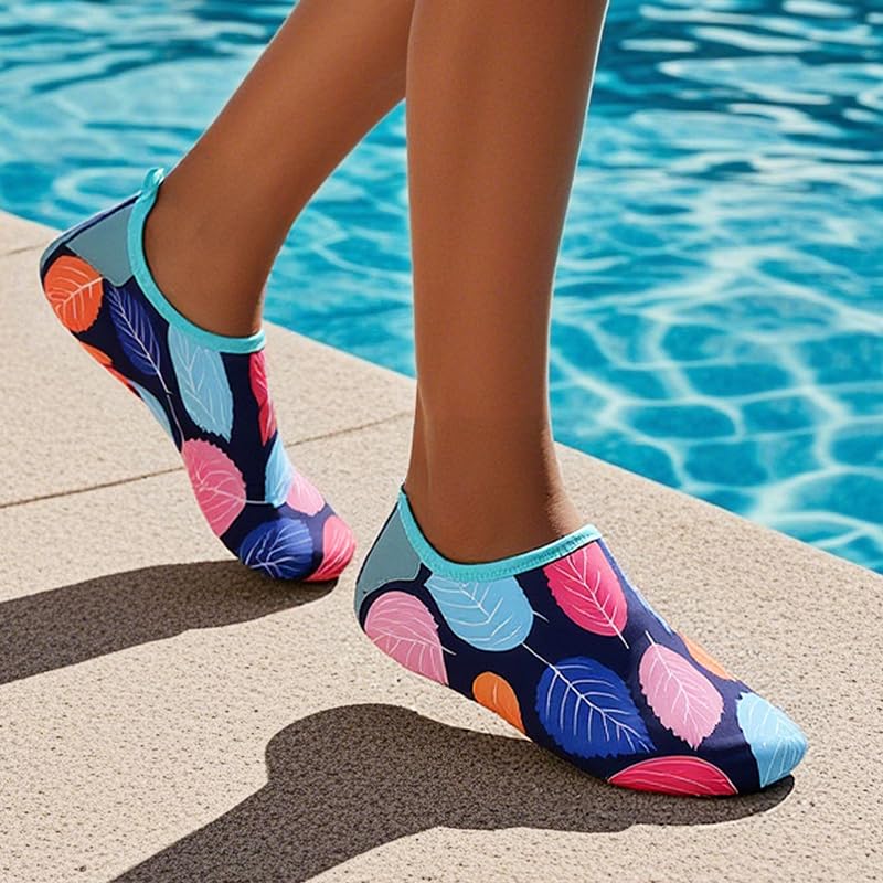 Water Shoes for Women Men Quick-Dry Aqua Socks Swim Beach Barefoot Shoes for Yoga Exercise Pool