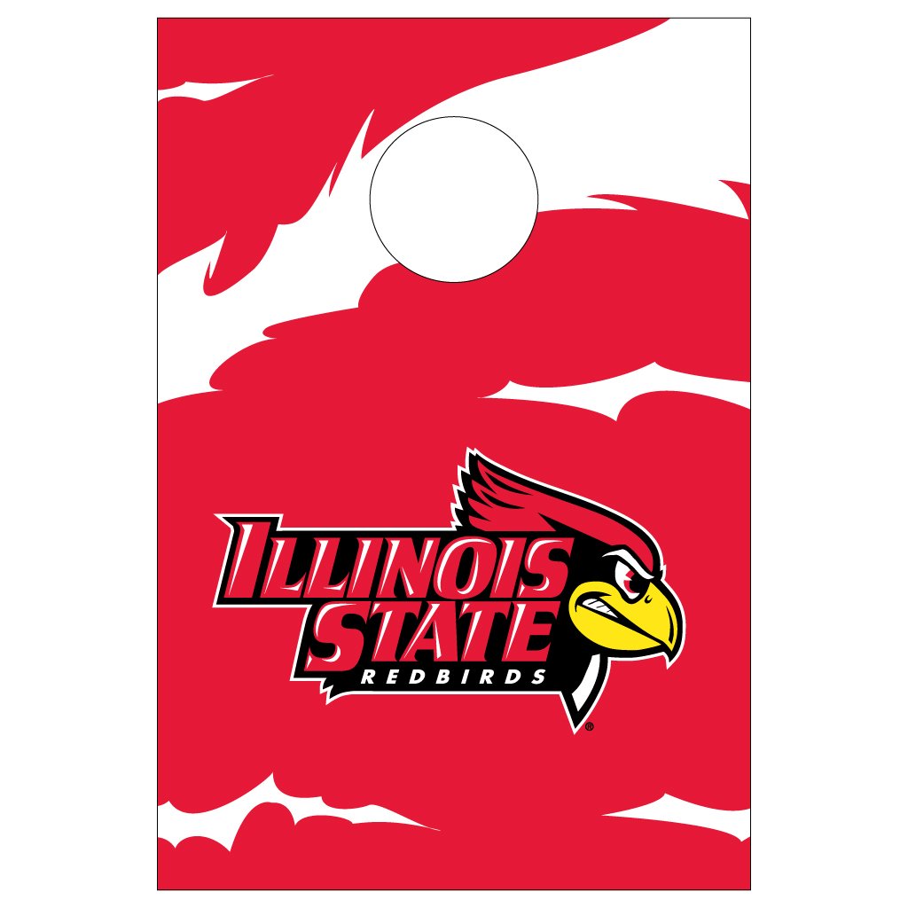 VictoryStore Gift Games - Illinois State University Cornhole Bag Toss Game (Design 1)
