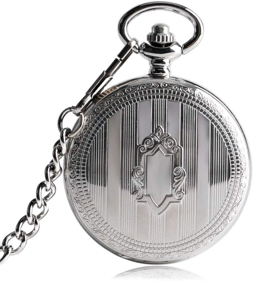 Unendlich U Taschenuhr Retro - Mechanische Skelettuhr Mit Römischen Ziffern