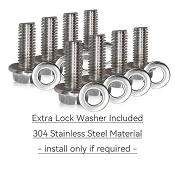 ugm4secベジット Amazon.com: Naviurway Car Skid Plate Bolt 304 Stainless