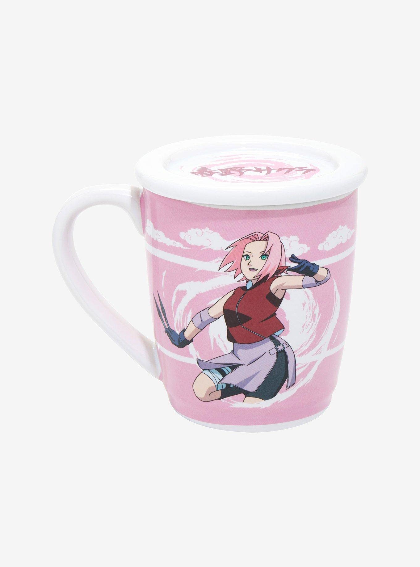 Amazon.com: Naruto Shippuden Sakura Portrait Mug & Coaster