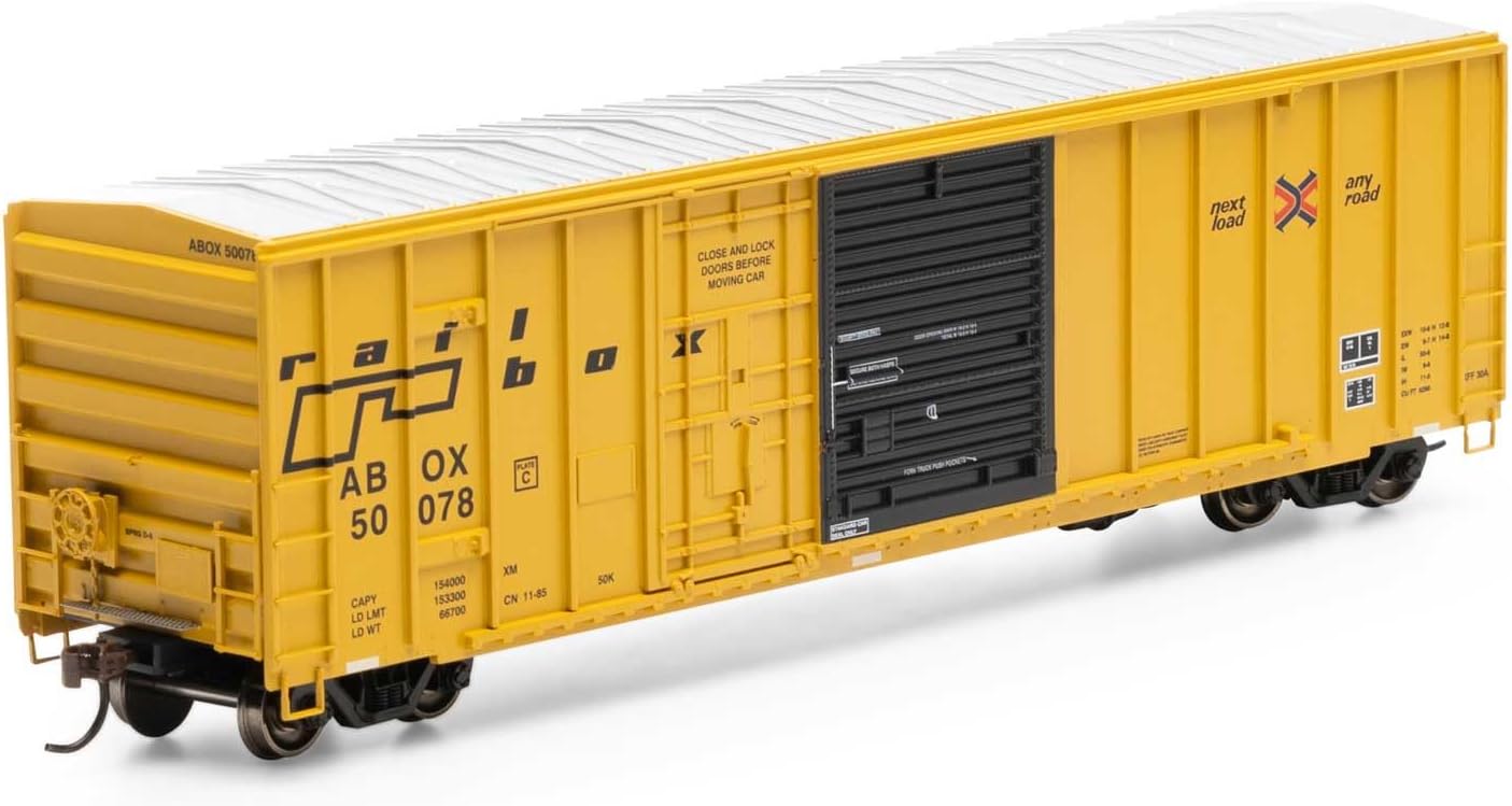 AthearnHO RTR 50' FMC Combo Door Box ABOX/Late #50078 ATH26732 HO Rolling Stock