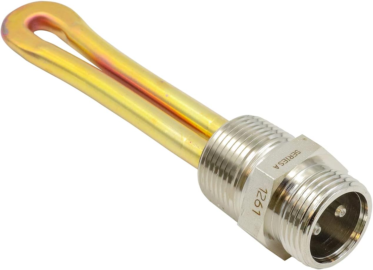 Zerostart 3500043 Engine Block Heater for Ford, Mercury, Lincoln, International, Caterpillar, Detroit Diesel, Hino, Mack, Nissan, 3/4" NPT Thread | CSA Approved | 120 Volts | 1000 Watts