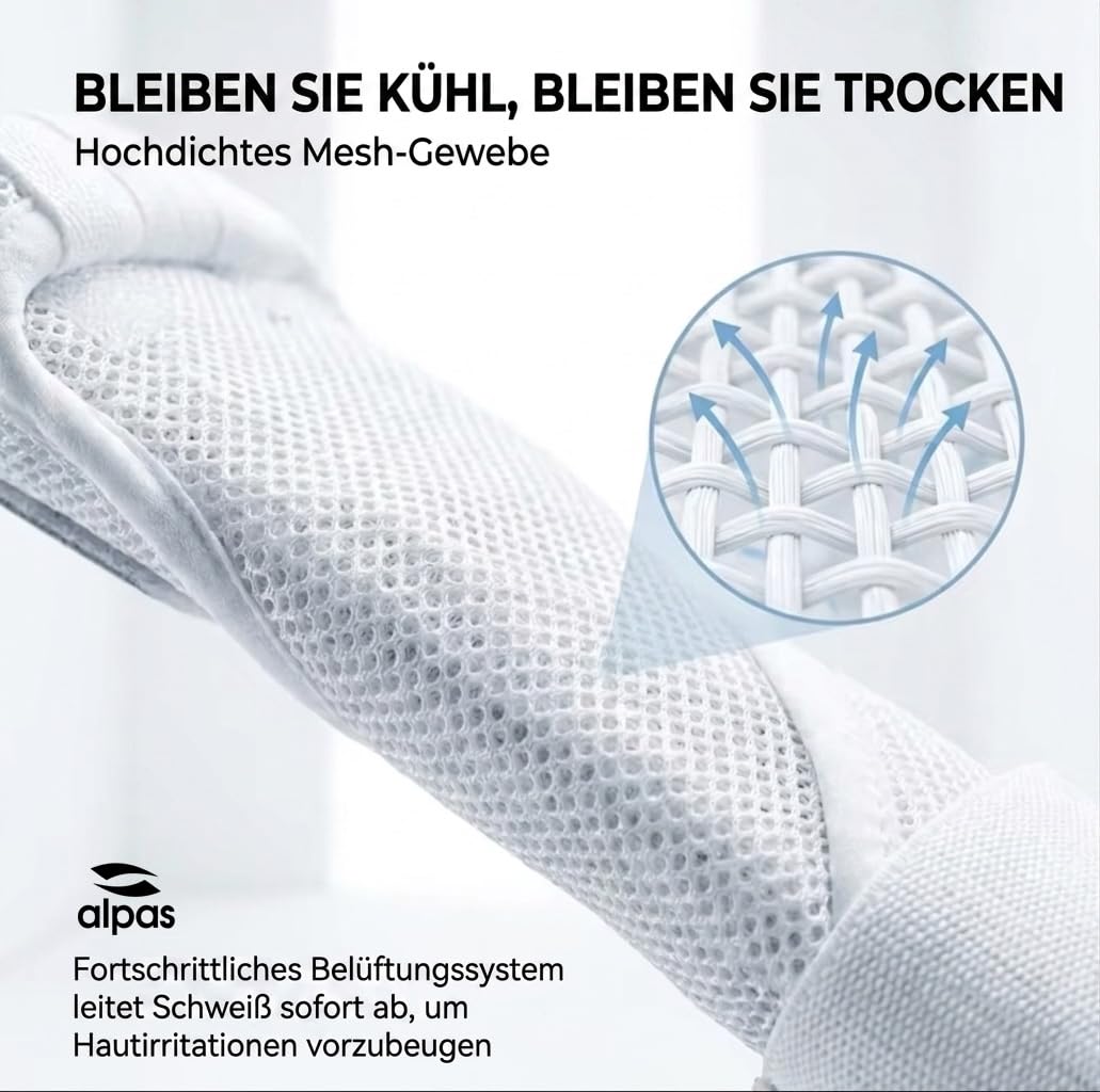 alpas Fast Wraps Boxbandagen - Quick Wrap Innenhandschuhe mit Knöchelschutz - Boxbandagen für Boxen, MMA, Muay Thai & Fitness - Schnelles Anziehen - mit Handgelenksbandage