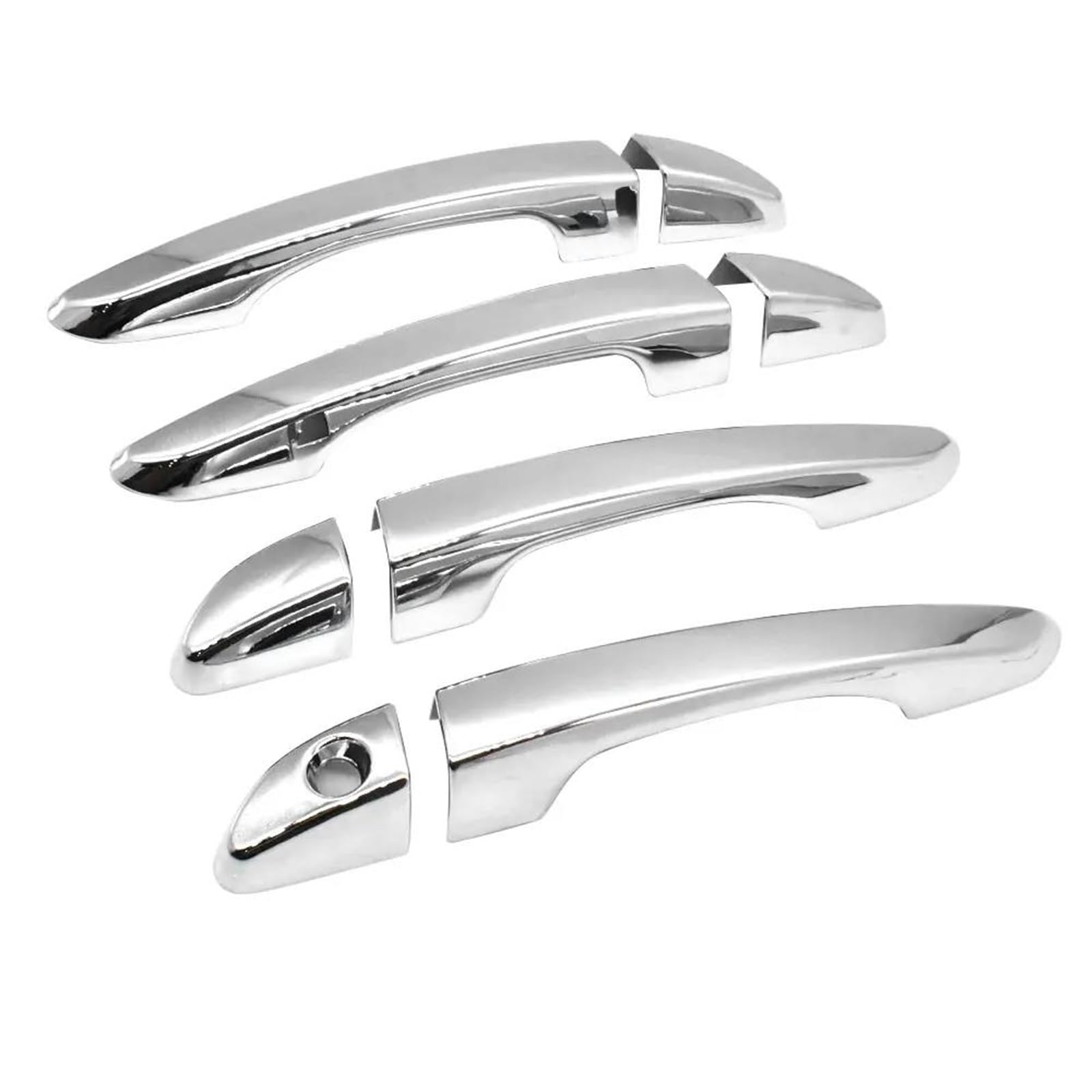 PIWINE for Hyundai for Tucson 2015 2016 2017 2018 2019 2020 Car Carbon Fiber Exterior Door Handle Moulding Cover Trim ABS