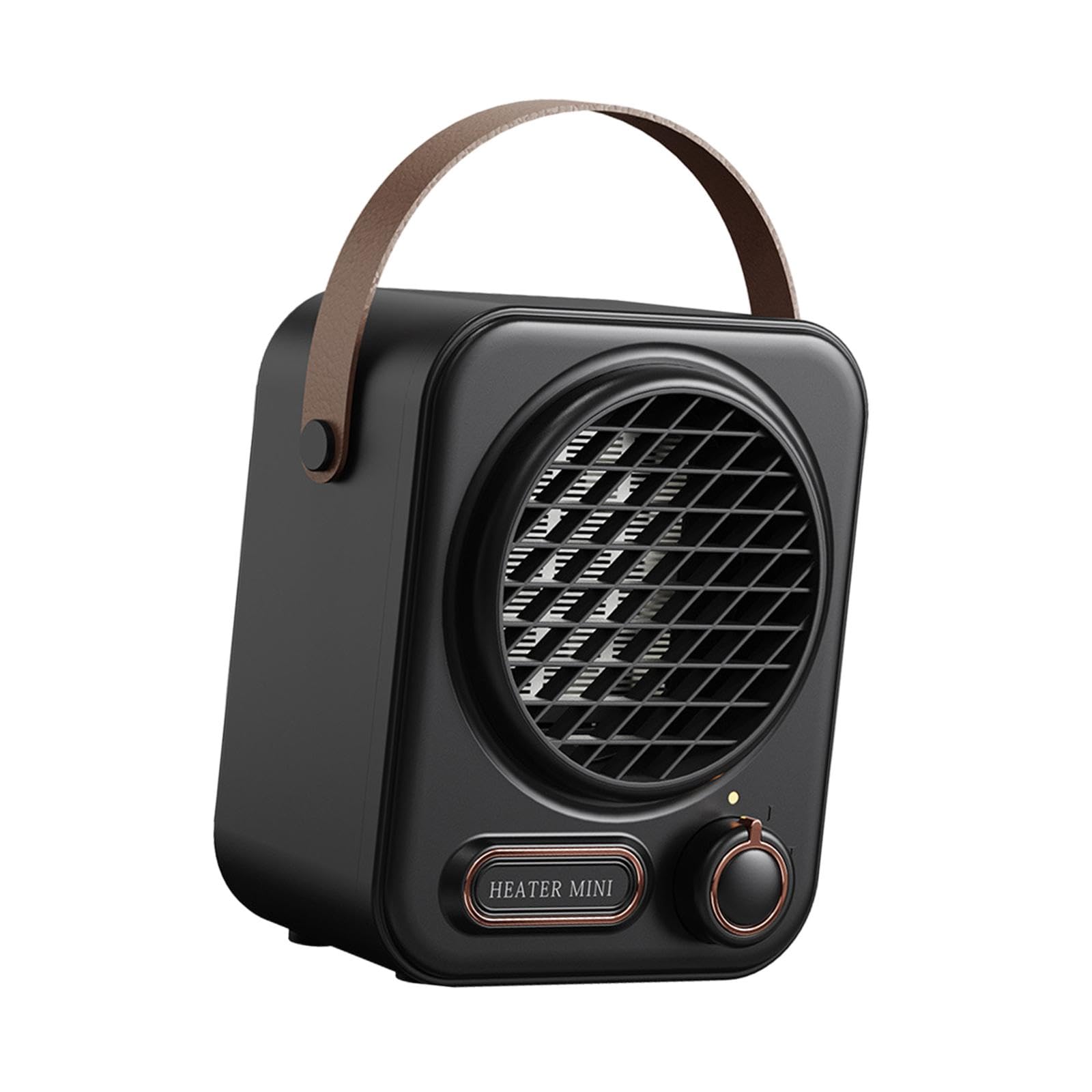Portable Heater Electric Heater Space Heater for Bedroom Desktop Living Room Black-image-24