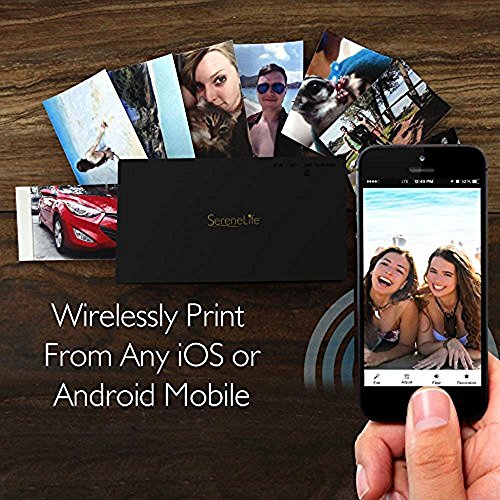 Portable Instant Mobile Photo Printer - Wireless Color Picture Printing from Apple iPhone