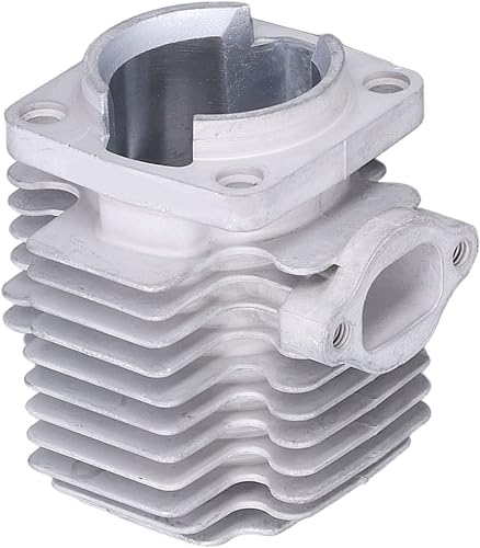 Kit de pistón de cilindro, kit de pistón de cilindro, kit de pistón de cilindro de metal, repuesto para motor de 49 Cc, 2 tiempos, mini moto,