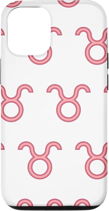 iPhone 12/12 Pro Taurus Zodiac / Cute Pattern Astrology Sign / Taurus Case