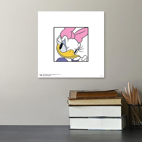 Miniatura 4 de Trends International Gallery Pops Disney Mickey and Friends - Arte de pared Demure de Daisy Duck Expressions, versión sin marco, 12 x 12 pulgadas