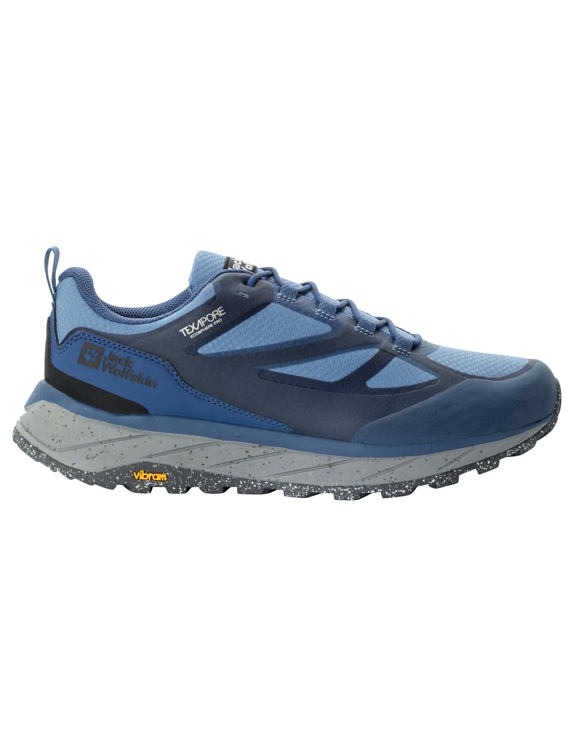 Jack Wolfskin Men's Terraventure Texapore Low MWalking Shoe, Evening Sky, 8 UK
