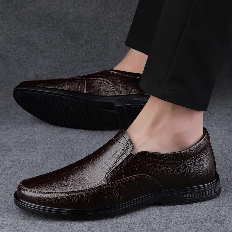 Men's Formal Dress Shoes, Soft Comfortable Waterproof Non-Slip Casual Shoes for Men2