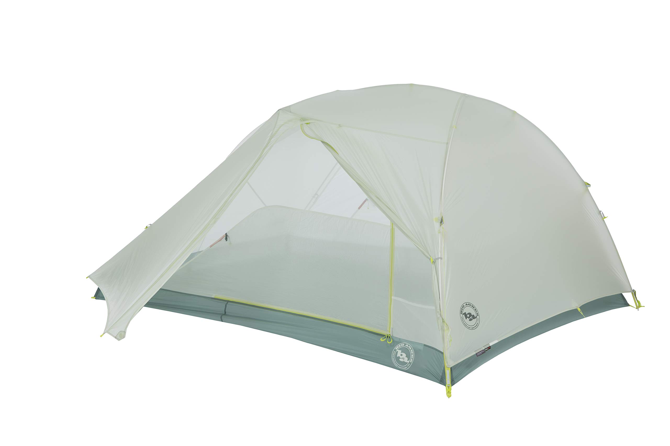 Tiger Wall Platinum - Ultralight 3-Season Tent | Semi-freestanding double-door tent with HyperBead fabric, Low Vent airflow, and roomy interior space