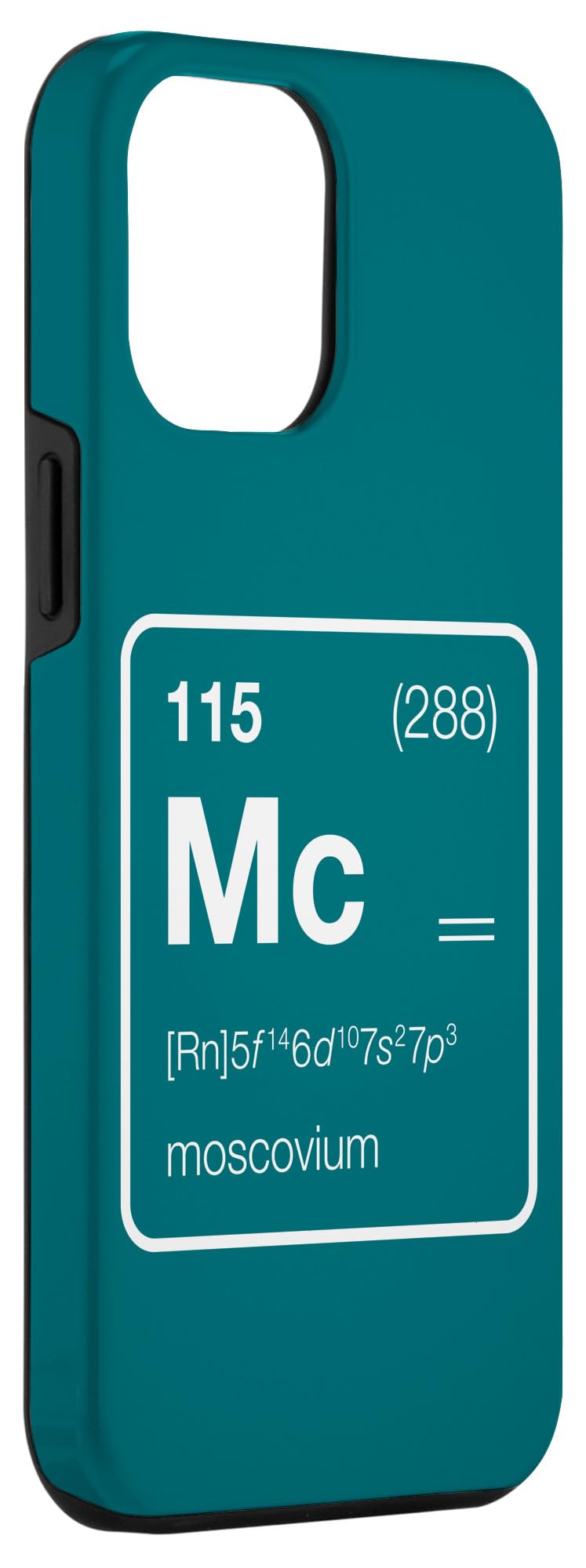 iPhone 15 Pro Max Element 115 / Moscovium Periodic Table Design Case - Image 3