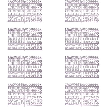 Amazon Co Jp Wandic ボードレター 1360文字 数字 キャラクター と 絵文字 1個 糸袋 交換式フェルトレターボード用 掲示板 ホワイト 文房具 オフィス用品