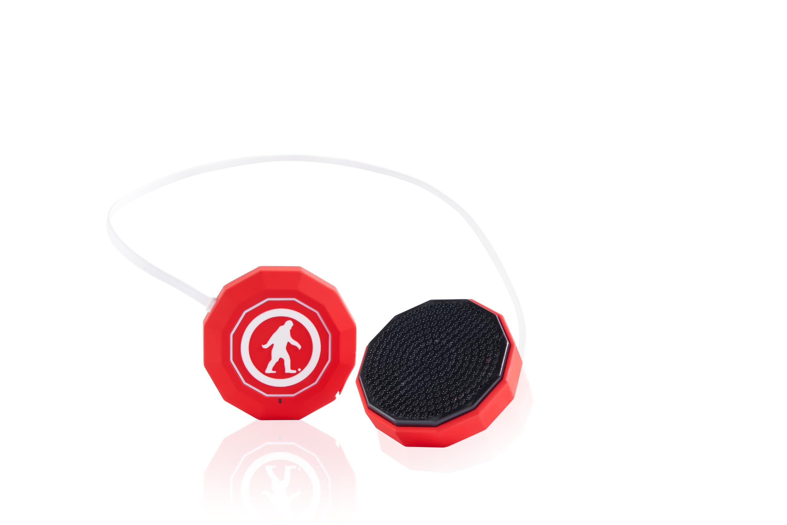 Outdoor Tech - Chips 3.0 Altoparlanti Bluetooth Casco - True Wireless Casco Cuffie Bluetooth per Sci - Snowboard - Mountain Bike e Arrampicata - Rosso