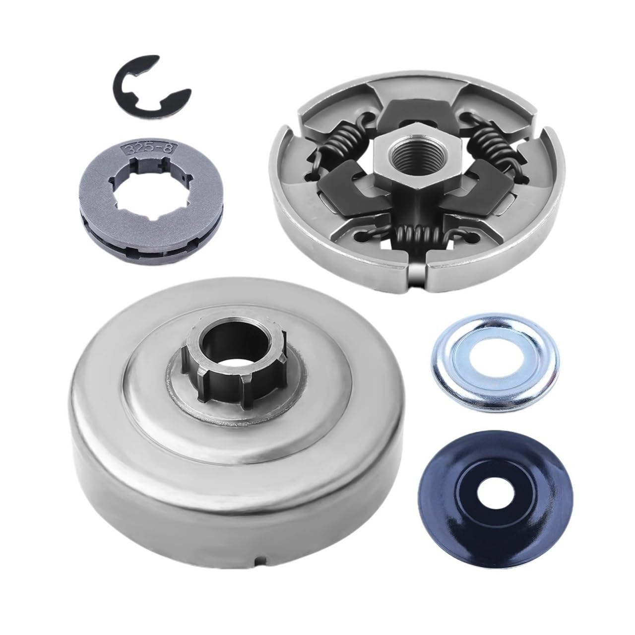 Kit de couronne dentée 3/8 7T pignon chaîne Stihl MS 170 180 MS171 MS211 MS250