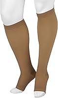 Vista 7 de Juzo Basic 4411 Knee-High 20-30 mmHg Open Toe Compression Stocking, Regular