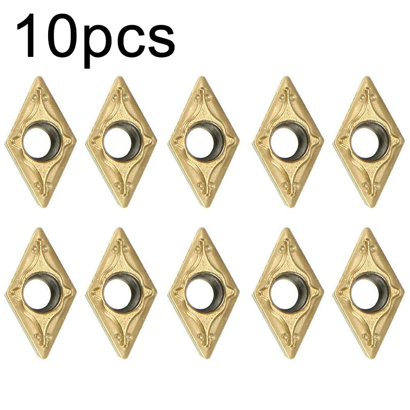 10 inserti in carburo per Mitsubishi DCMT 21.51 / DCMT 070204 Grado US735