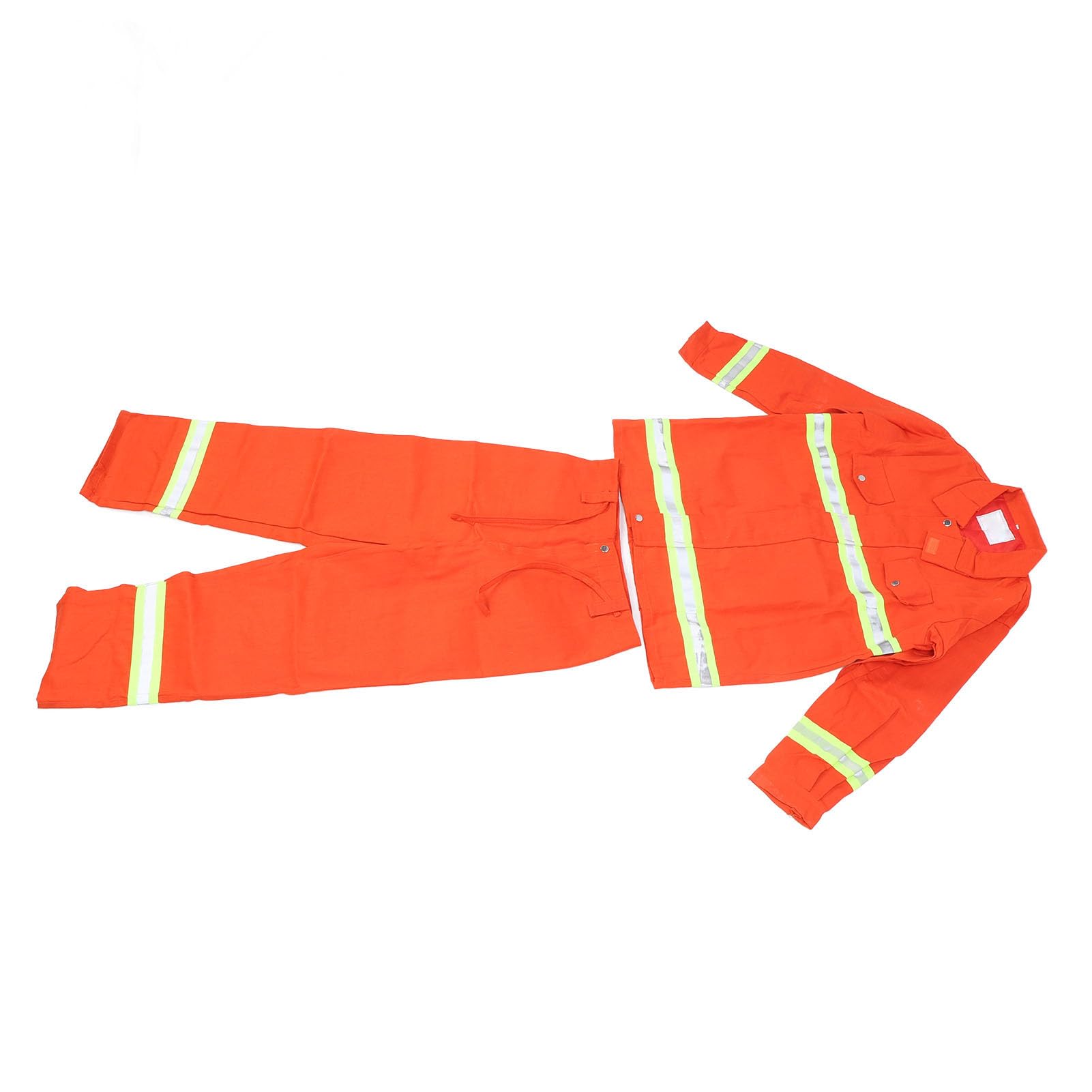 Hyuduo Mono Ignífugo, Traje de Entrenamiento Ignífugo de Alta Visibilidad para Hombres y Mujeres, Diseño Liviano y Resistencia Química, Equipo de Protección Clase 3 (M) (XXXL)