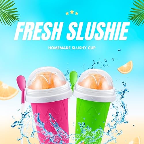 Miniatura 4 de Slushy Maker - Vaso mágico para batido de helado de congelación rápida para hacer que tu día sea fresco, taza portátil para hacer hielo para