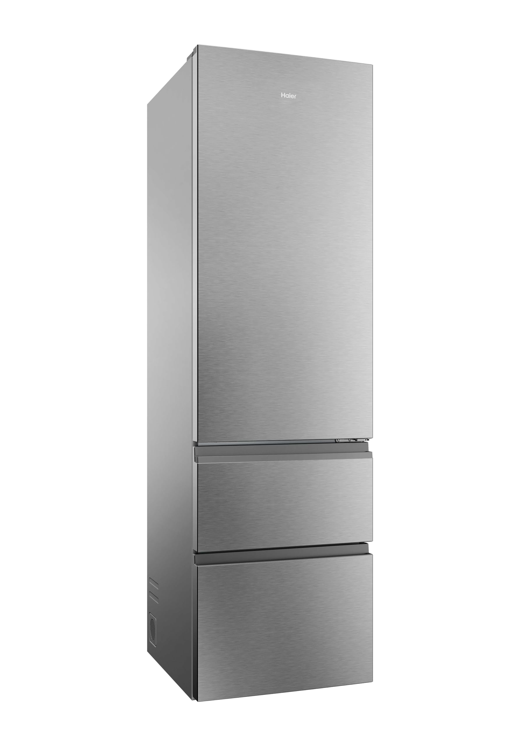 Haier Kühl-Gefrierkombination 3D 60 SERIES 3 PRO HTR3620CNMG I 2,05 m, No Frost I Energieeffizienzklasse C I Kühlschrank mit Gefrierfach freistehend, Fassungsvermögen 414L I Fresh 0°-Fach