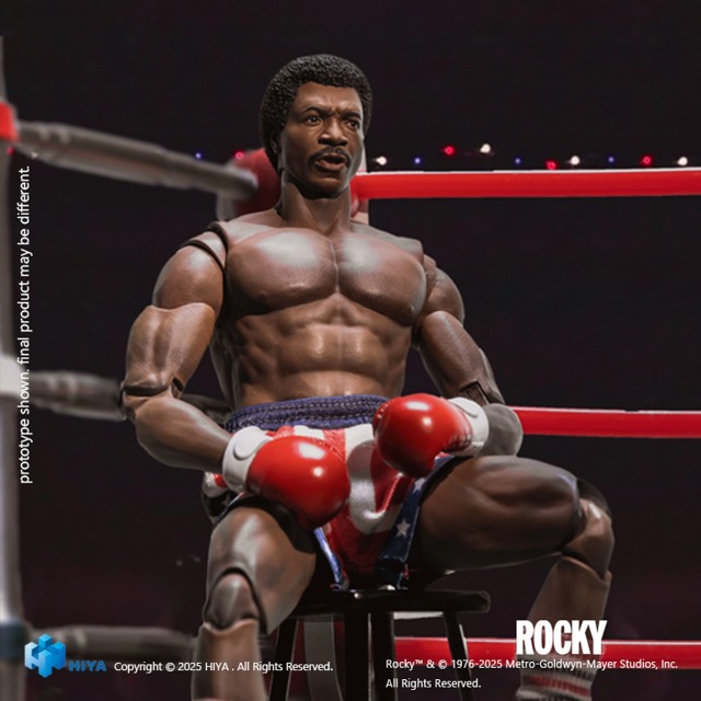 ホットトイズ ロッキー　アポロクリード Amazon.co.jp: HiPlay HiyaToys 1/12 1976 ロッキー アポロ・クリード