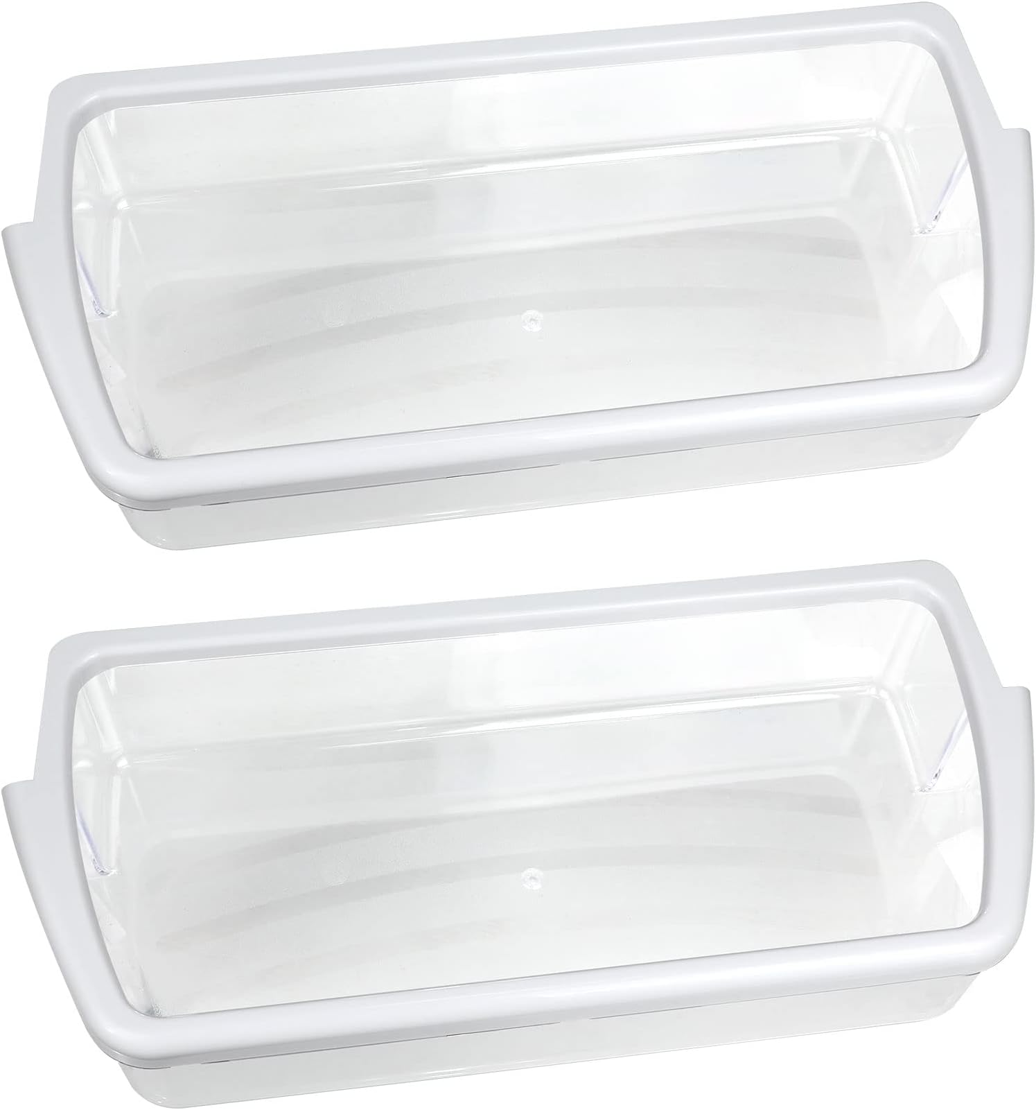 [2 PACK]W10321304 Refrigerator Door Shelf Replacement Compatible with Whirlpool Fridge Door Bin WRS325FDAM01, WRS325FDAM02, WRS325FDAM04, ED5FVGXWS07 - Replace WPW10321304,AP6019471, 2179574, 2179575