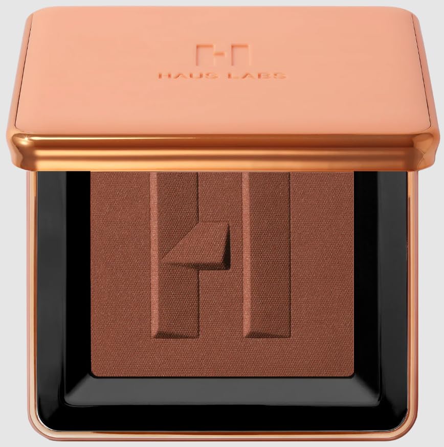 HAUS LABS BY LADY GAGA Power Sculpt Velvet Powder Bronzer - Acacia Ember Medium Deep