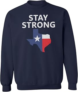 Tutiinca Stay Strong Texas Flood Relief - Lone Star Support Unisex Crewneck Sweatshirt