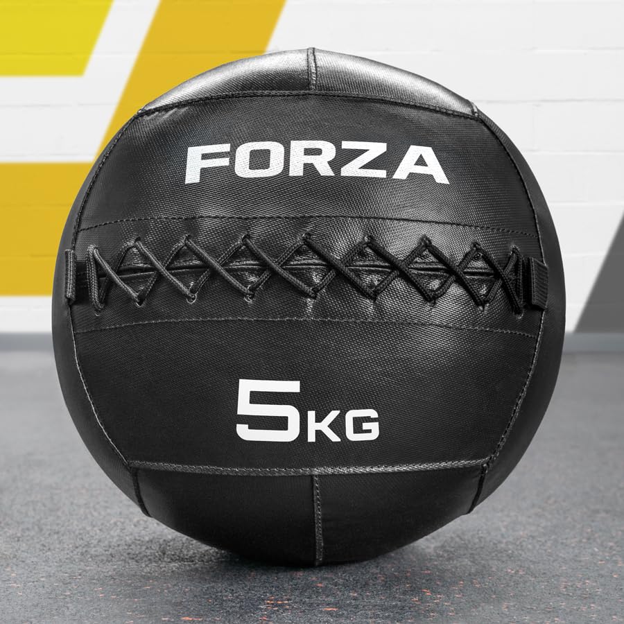 FORZA Balones de Pared [3kg-15kg] | Pelotas de Ejercicio duraderas para Entrenamiento de Fuerza y ​​Potencia: Disponibles Individualmente o en Juegos