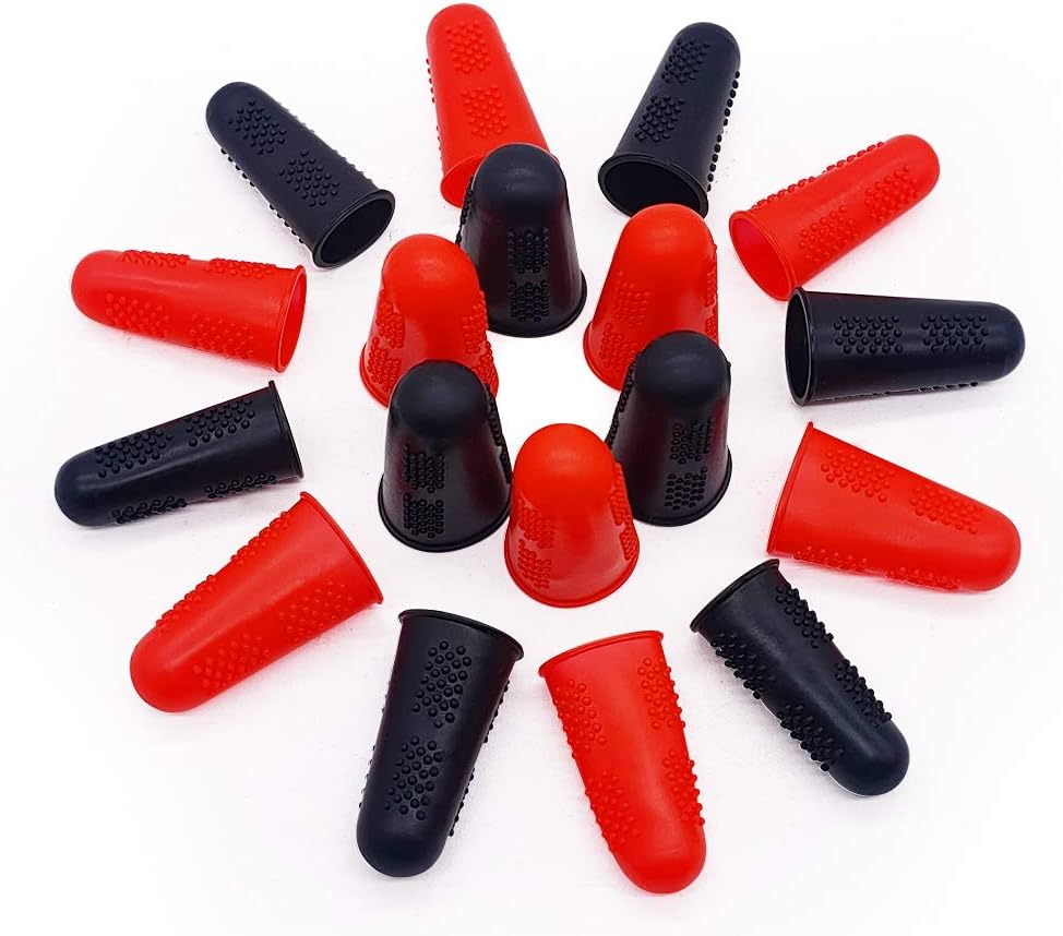 Silicone Finger Protectors Covers Caps, Finger Caps Hot Glue Gun Finger